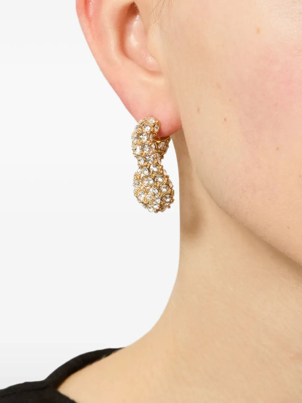 ISABEL MARANT Shiny Funky earrings - Gold