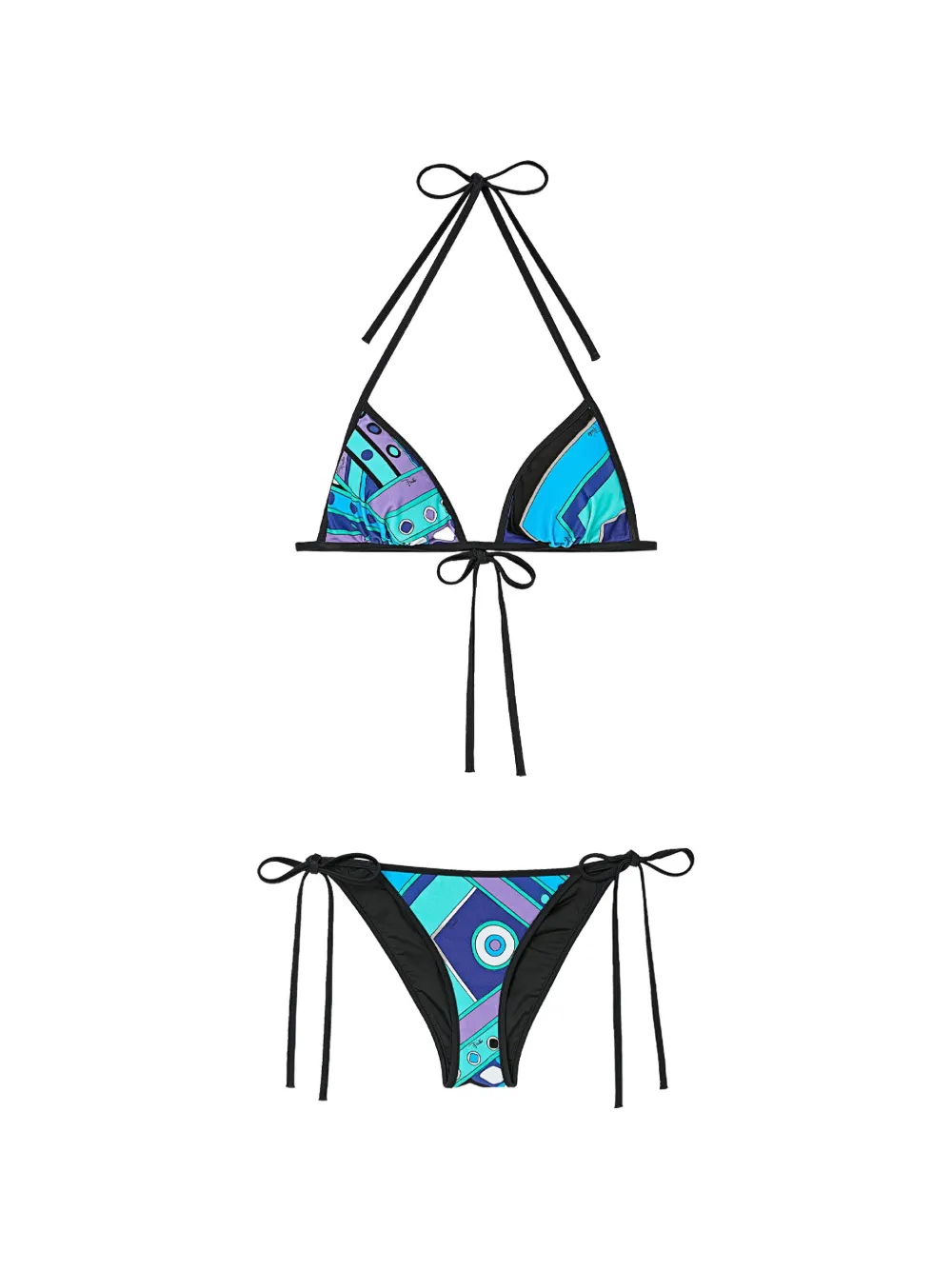 PUCCI Vivara-print bikini - Verde