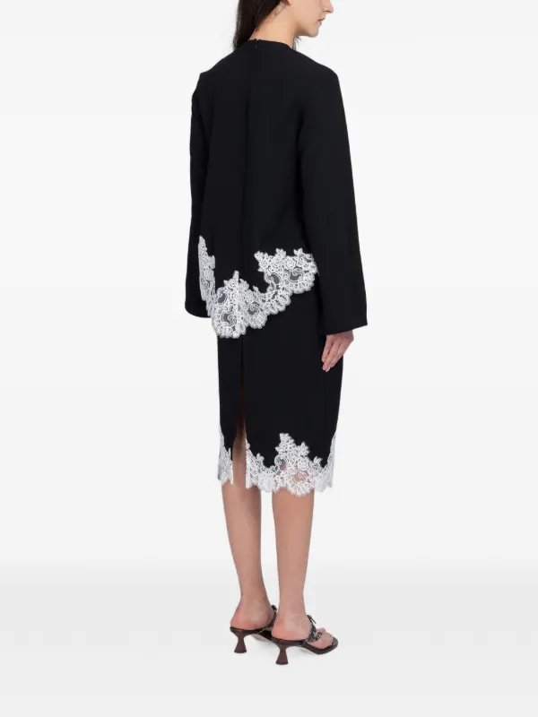 Beaufille Marni レーストリム ブラウス | ブラック | FARFETCH JP