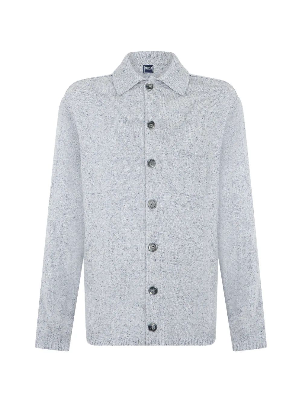 Fedeli button-up pocket cardigan - Grigio