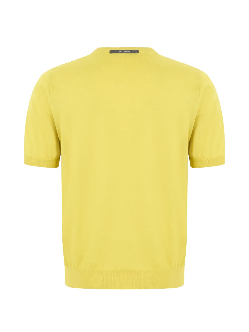 Fedeli T-shirt met ronde hals Geel