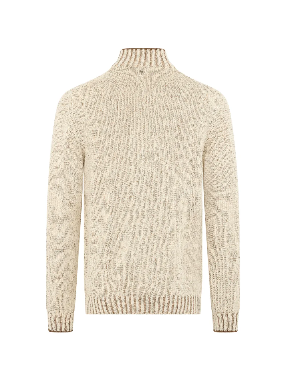 Fedeli Vest met hoge hals Beige