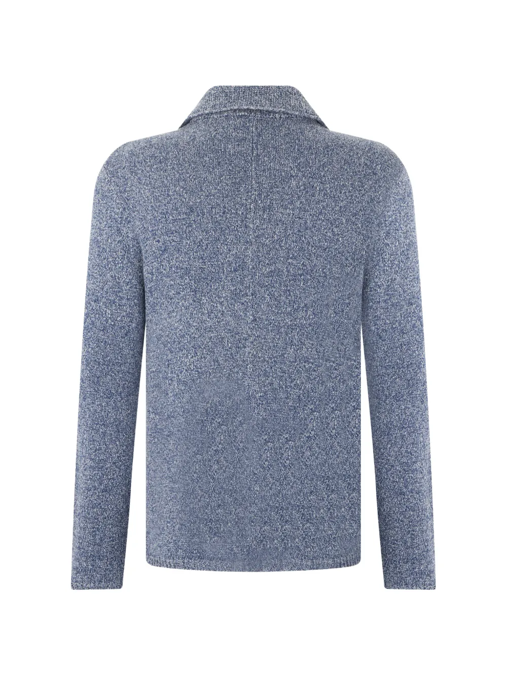  Fedeli Button-up Notched-lapel Cardigan - Bleu 