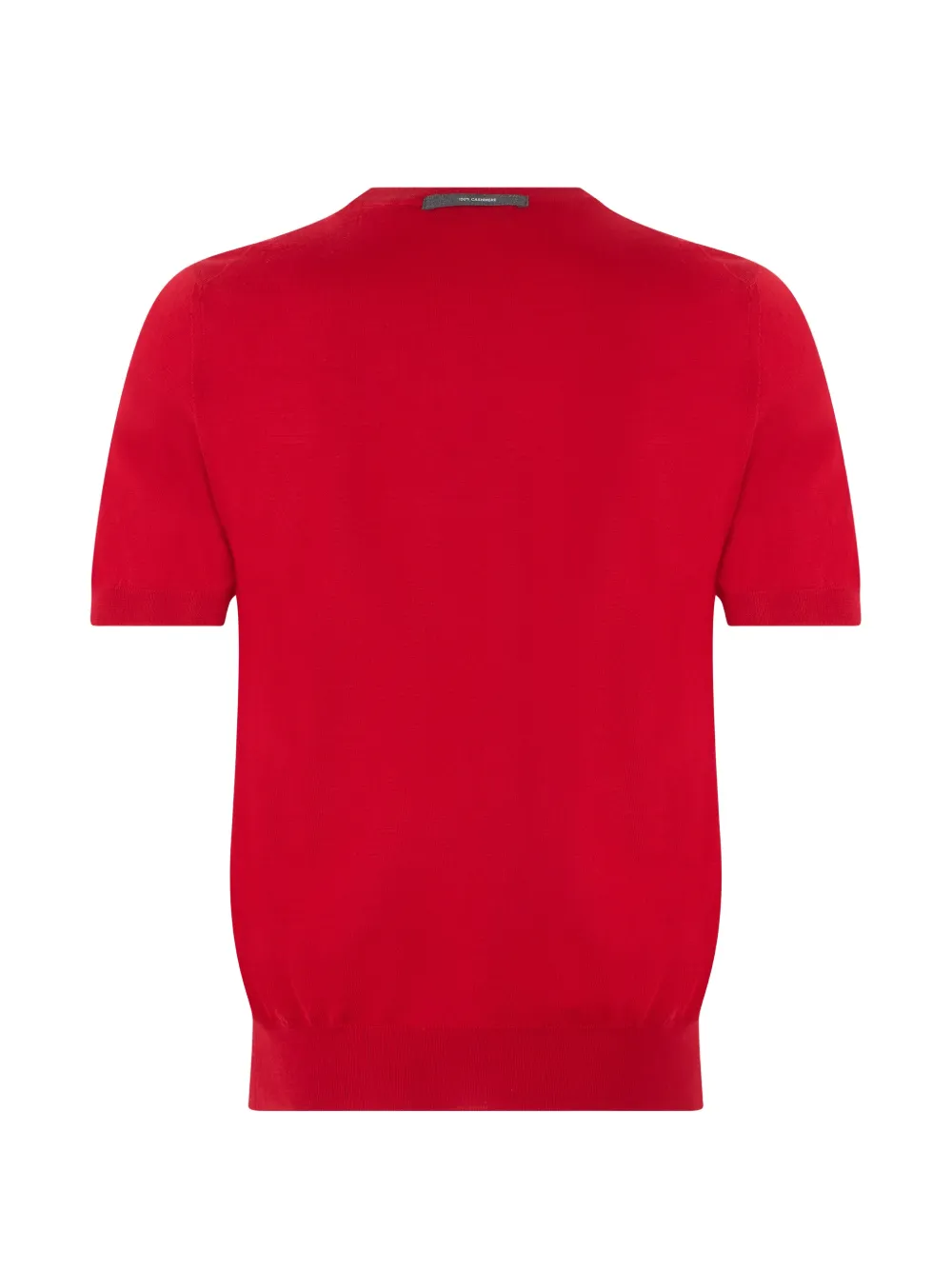 Fedeli T-shirt met ronde hals Rood