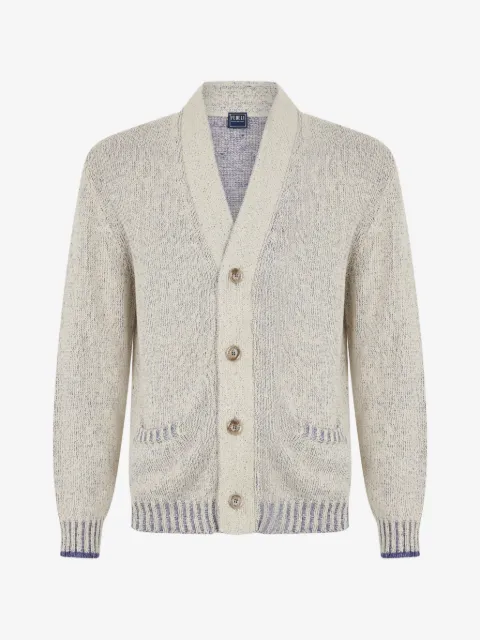 Fedeli Cardigan mit V-Ausschnitt