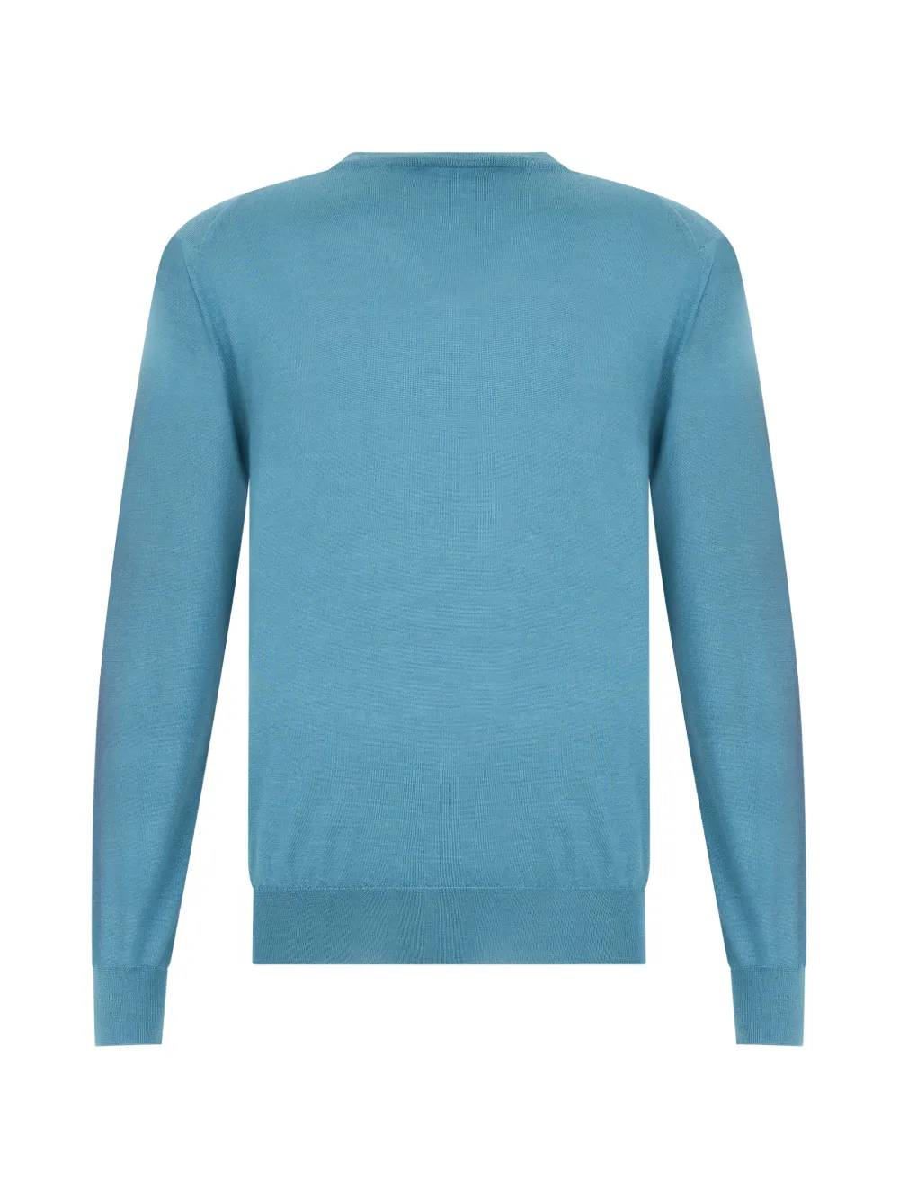 Fedeli Trui met V-hals en lange mouwen Blauw