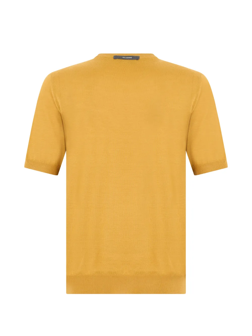 Fedeli T-shirt met ronde hals Geel