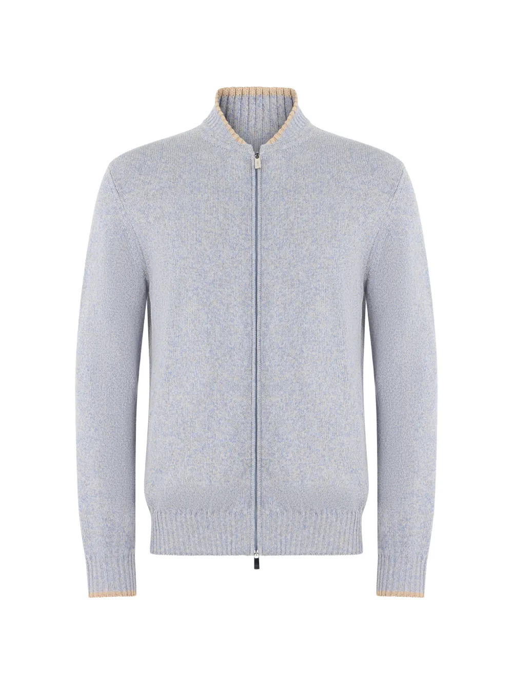 Fedeli zip-up cardigan - Grigio