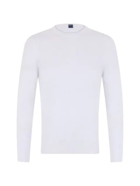 Fedeli round-neck cotton sweater