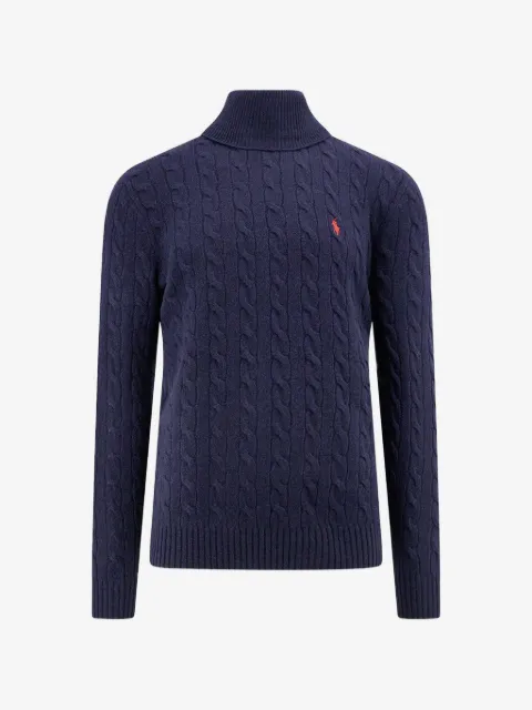 Polo Ralph Lauren cable-knit turtleneck sweater