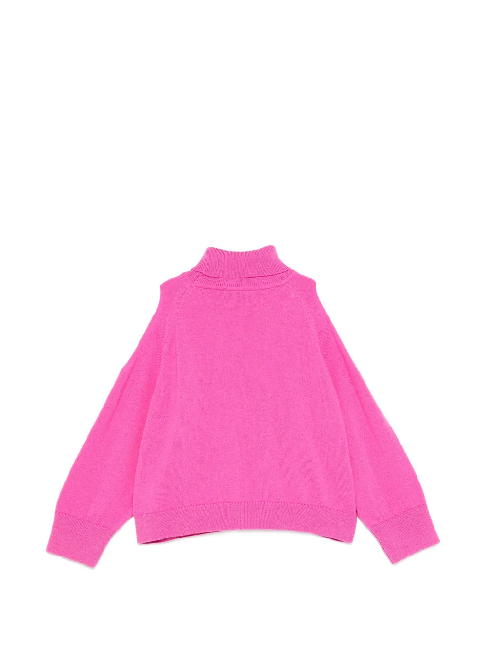 PUCCI Junior Trui met open schouders en logo Roze
