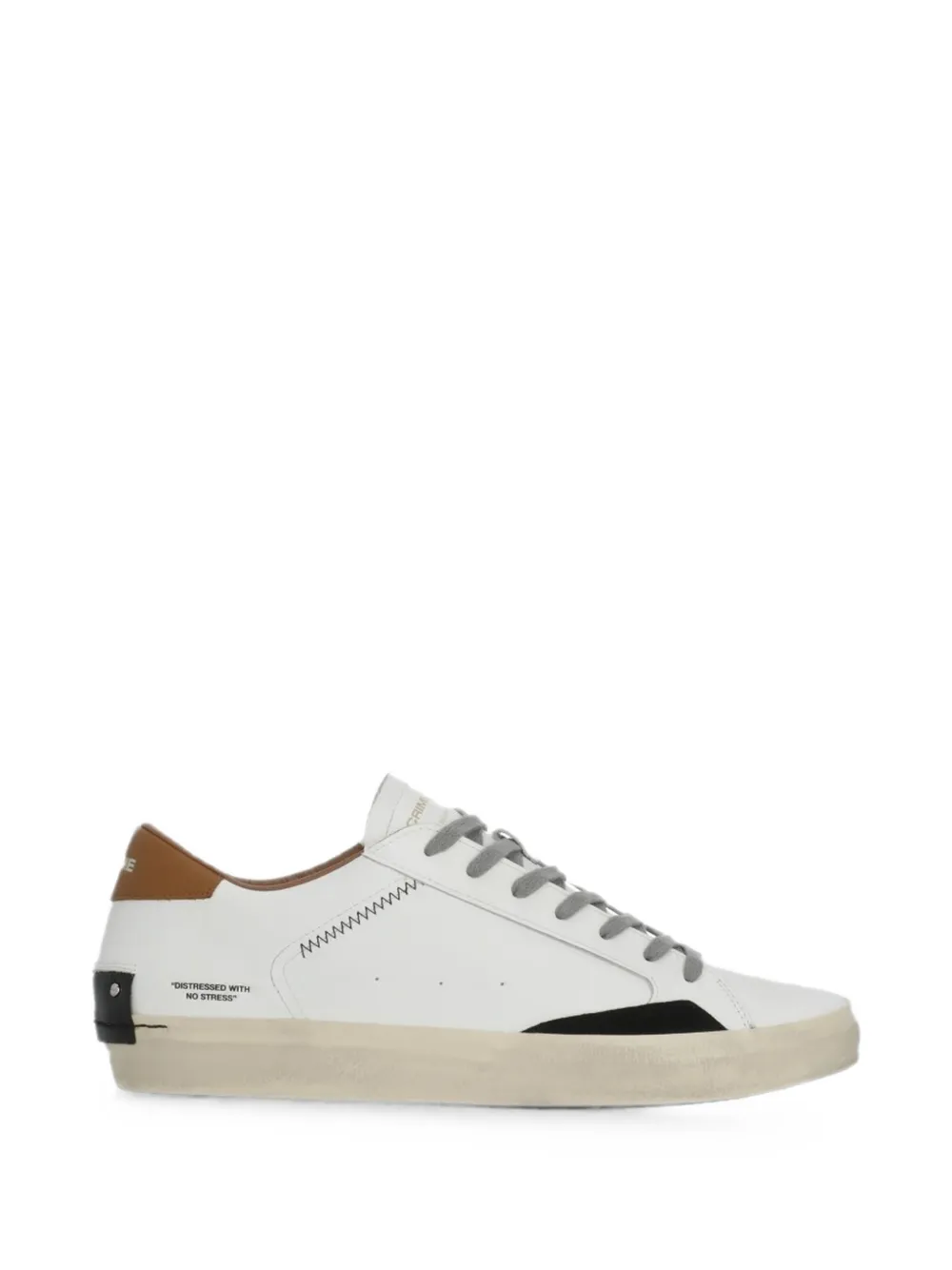 Crime London 2.0 distressed-effect sneakers - Weiß
