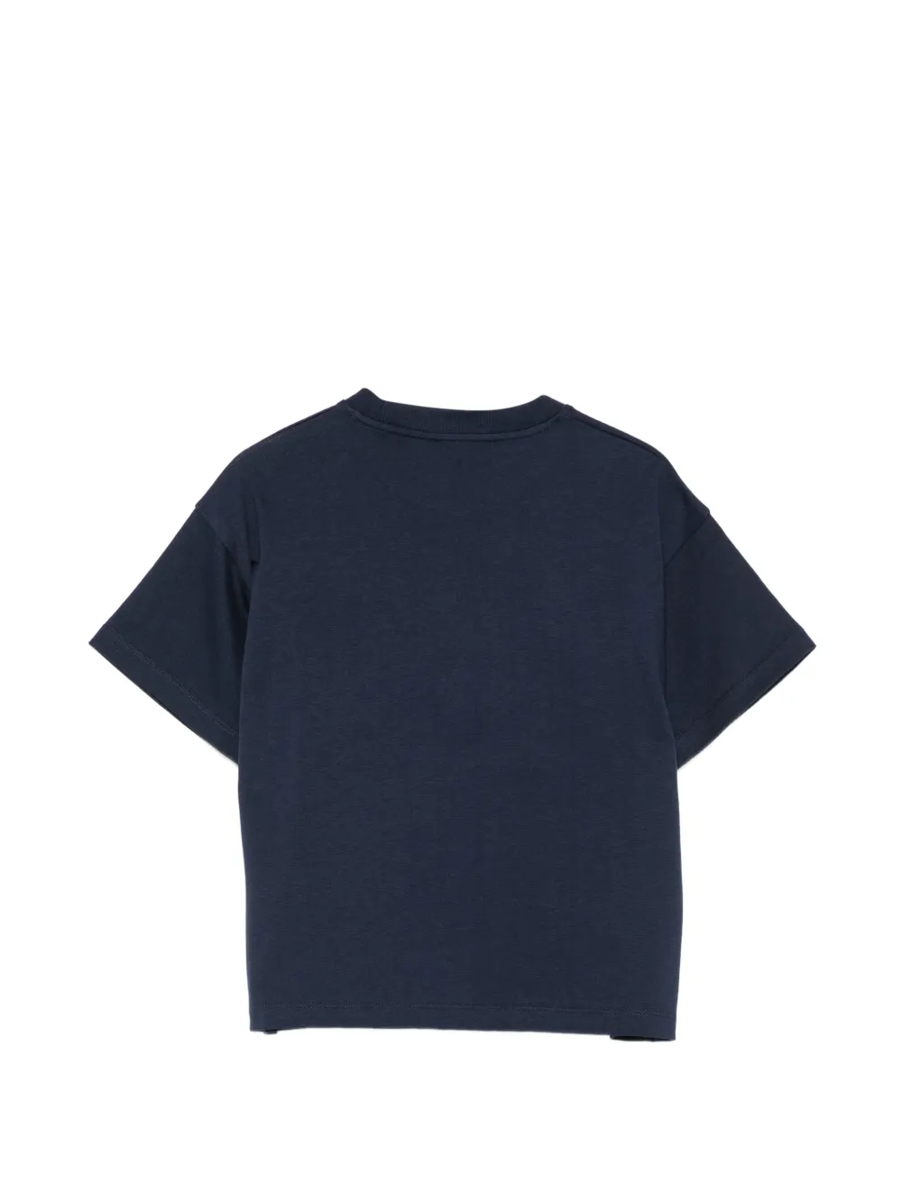 ETRO KIDS T-shirt met Pegasus-patch Blauw
