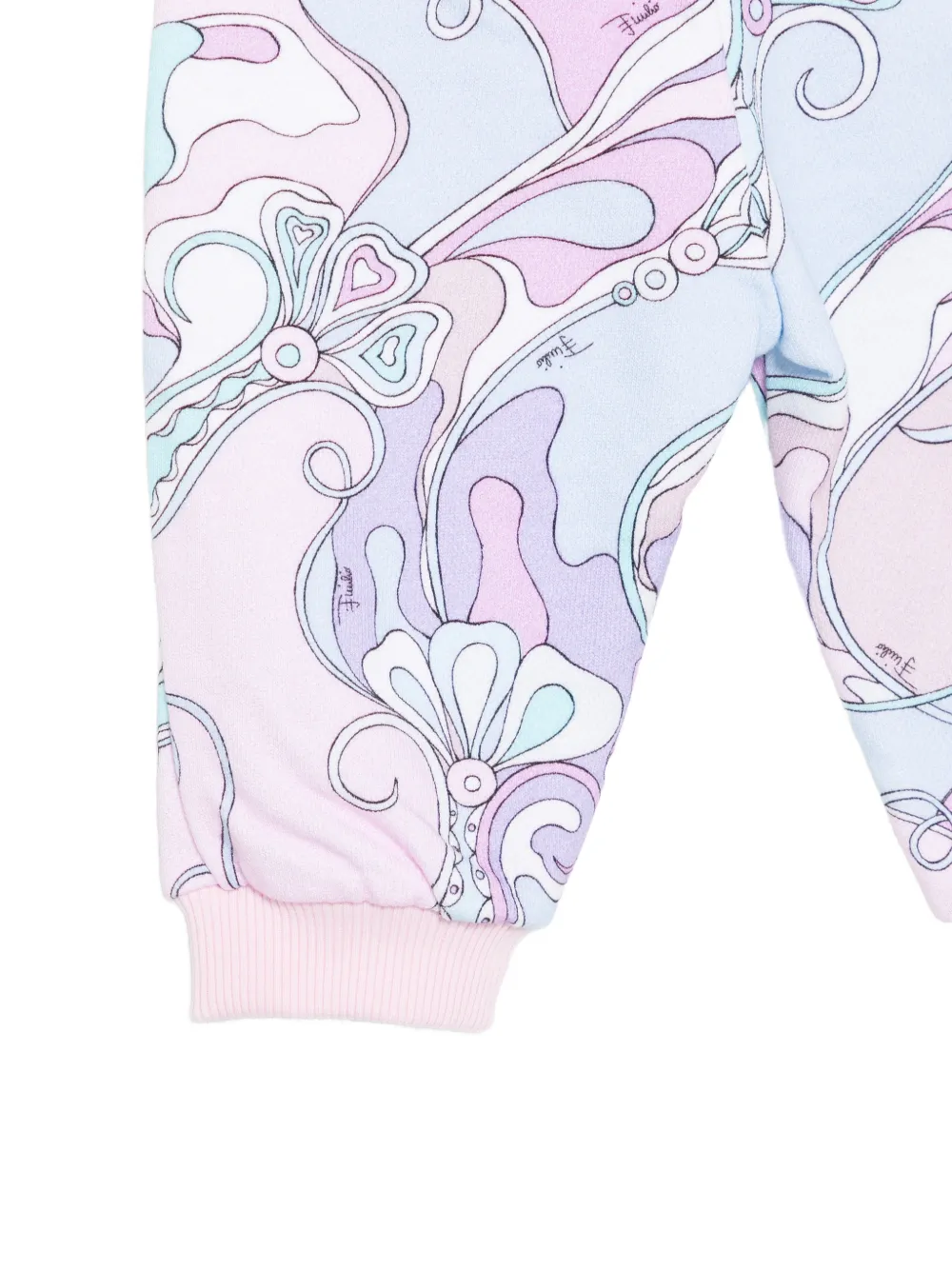 PUCCI Junior Trainingsbroek met abstracte print Roze