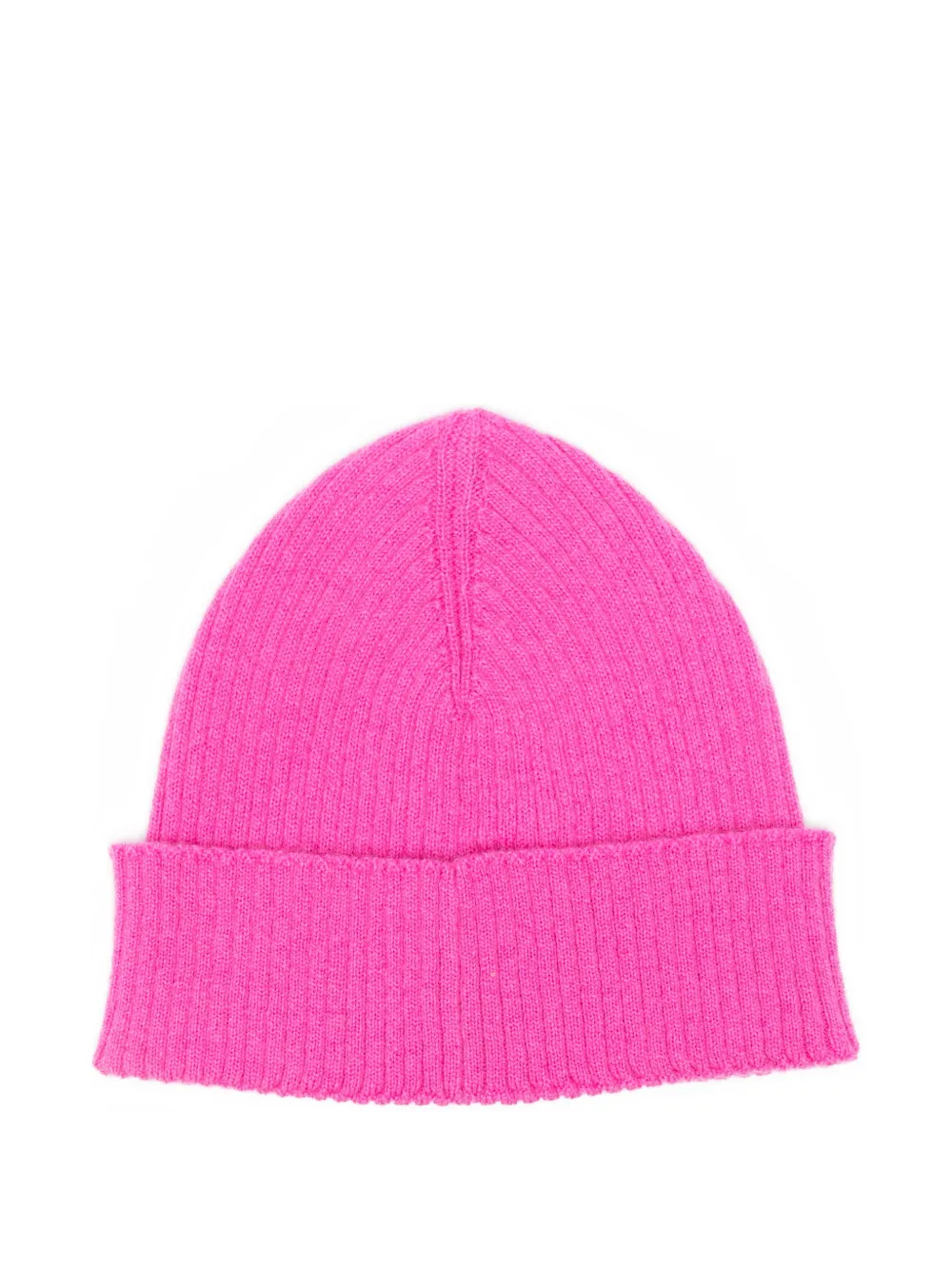 PUCCI Junior Ribgebreide muts met intarsia logo Roze