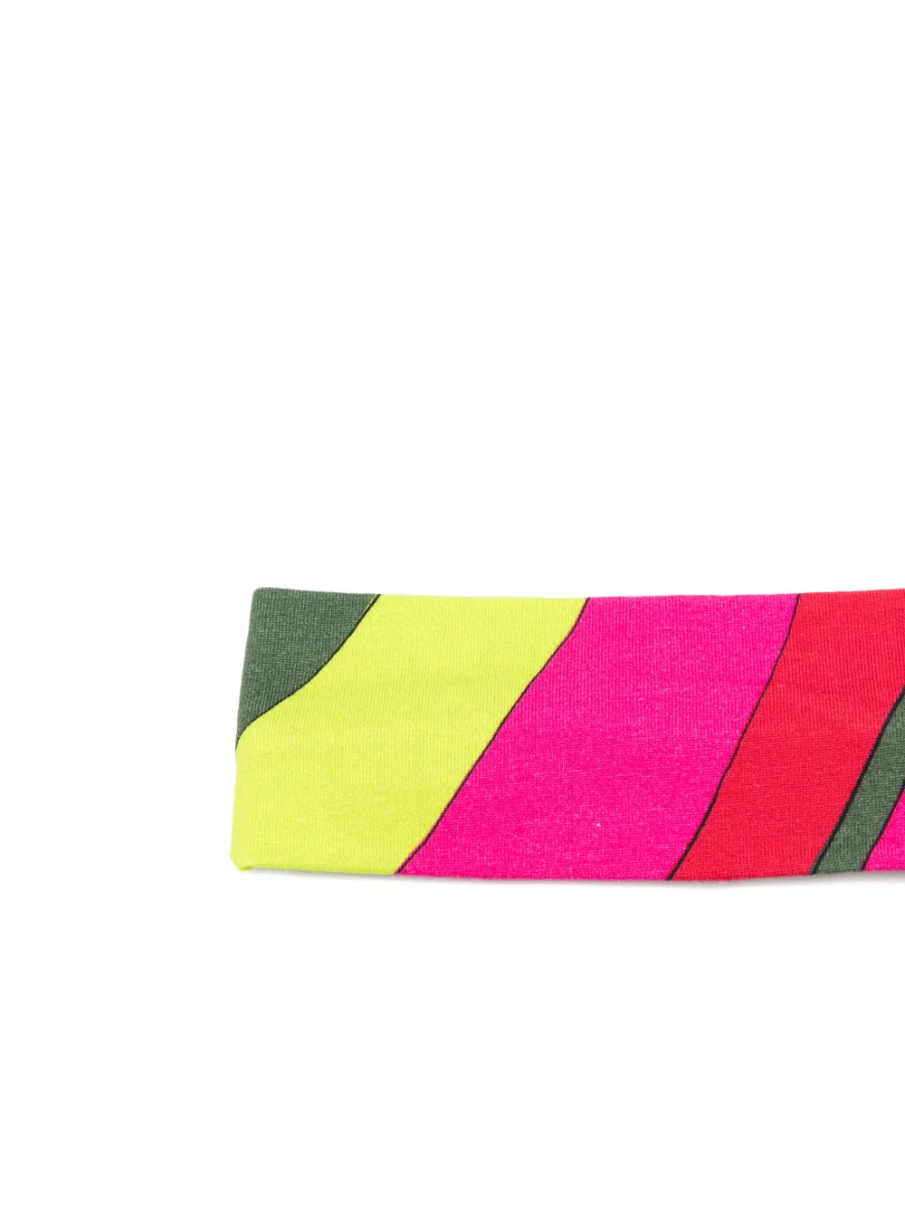 PUCCI Junior Haarband met iride-print Roze