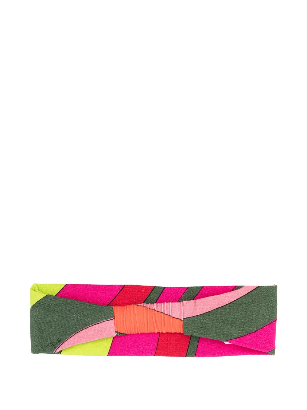PUCCI Junior Haarband met iride-print Roze