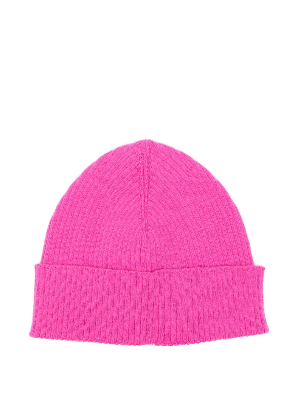 PUCCI Junior Ribgebreide muts met intarsia logo Roze
