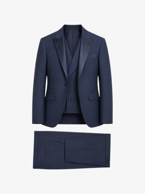 ETIEM TEXTIL S.L. peak-lapel three-piece suit