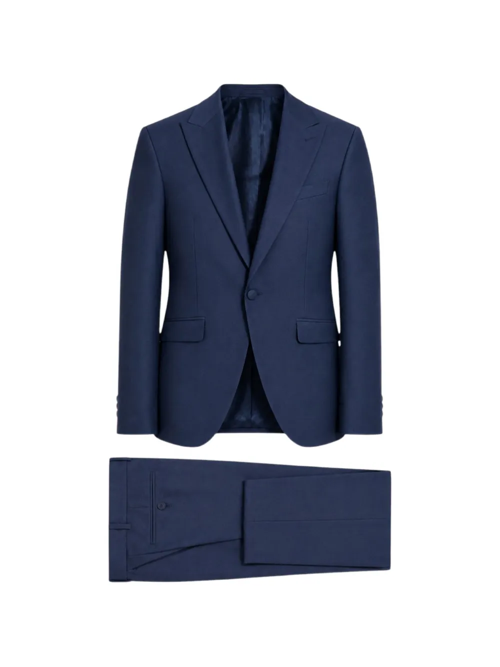 ETIEM TEXTIL S.L. single-breasted peak-lapel suit - Blu