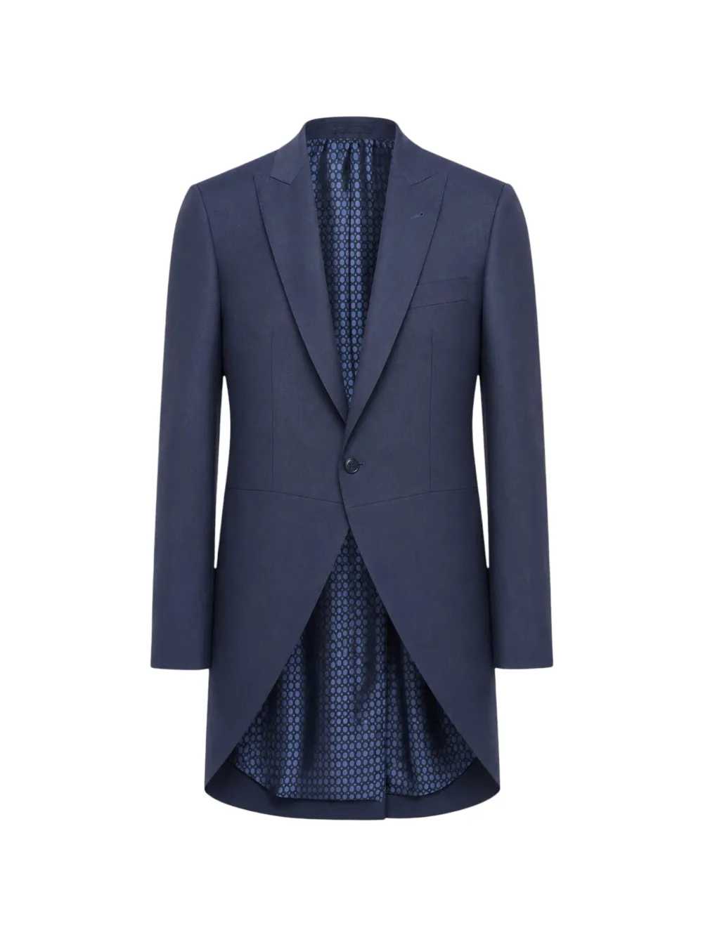 RAMON SANJURJO peak-lapels tailored single breasted suit - Blu