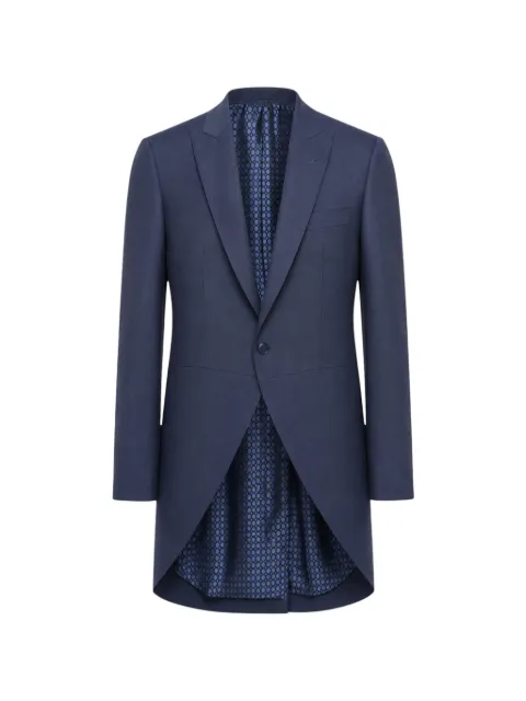 RAMON SANJURJO peak-lapels tailored single breasted suit