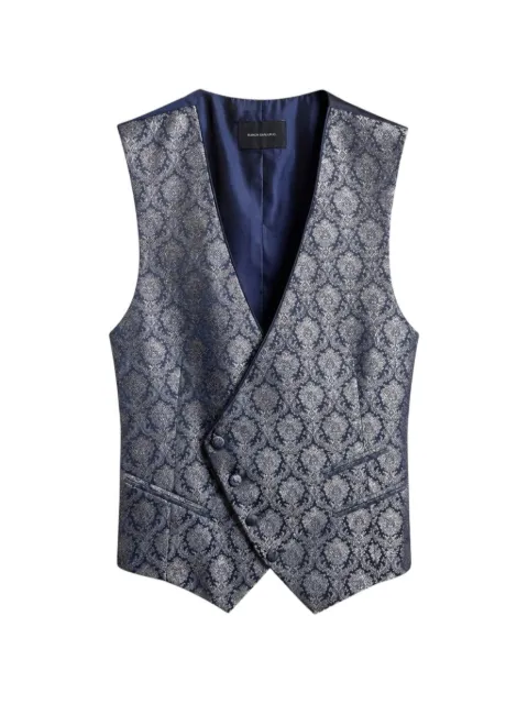 RAMON SANJURJO double-breasted waistcoat