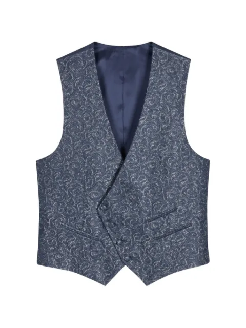 RAMON SANJURJO paisley-pattern waistcoat