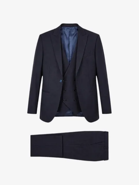LUIGI BIANCHI MANTOVA three-piece single-breasted suit