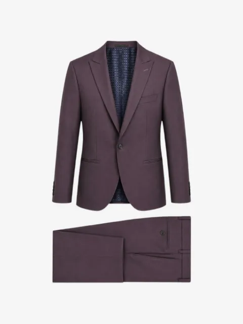 RAMON SANJURJO peak-lapel single-breasted suit