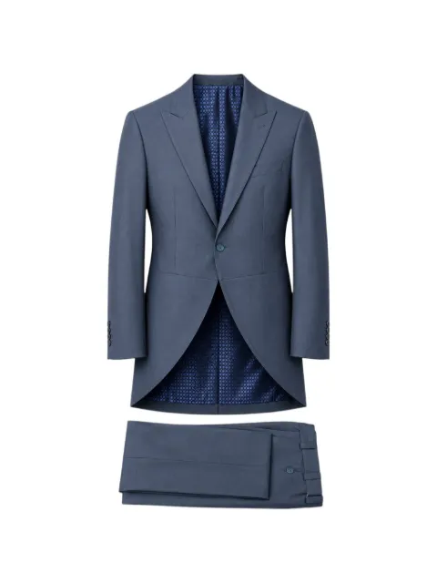 RAMON SANJURJO peak-lapel tailored single breasted suit