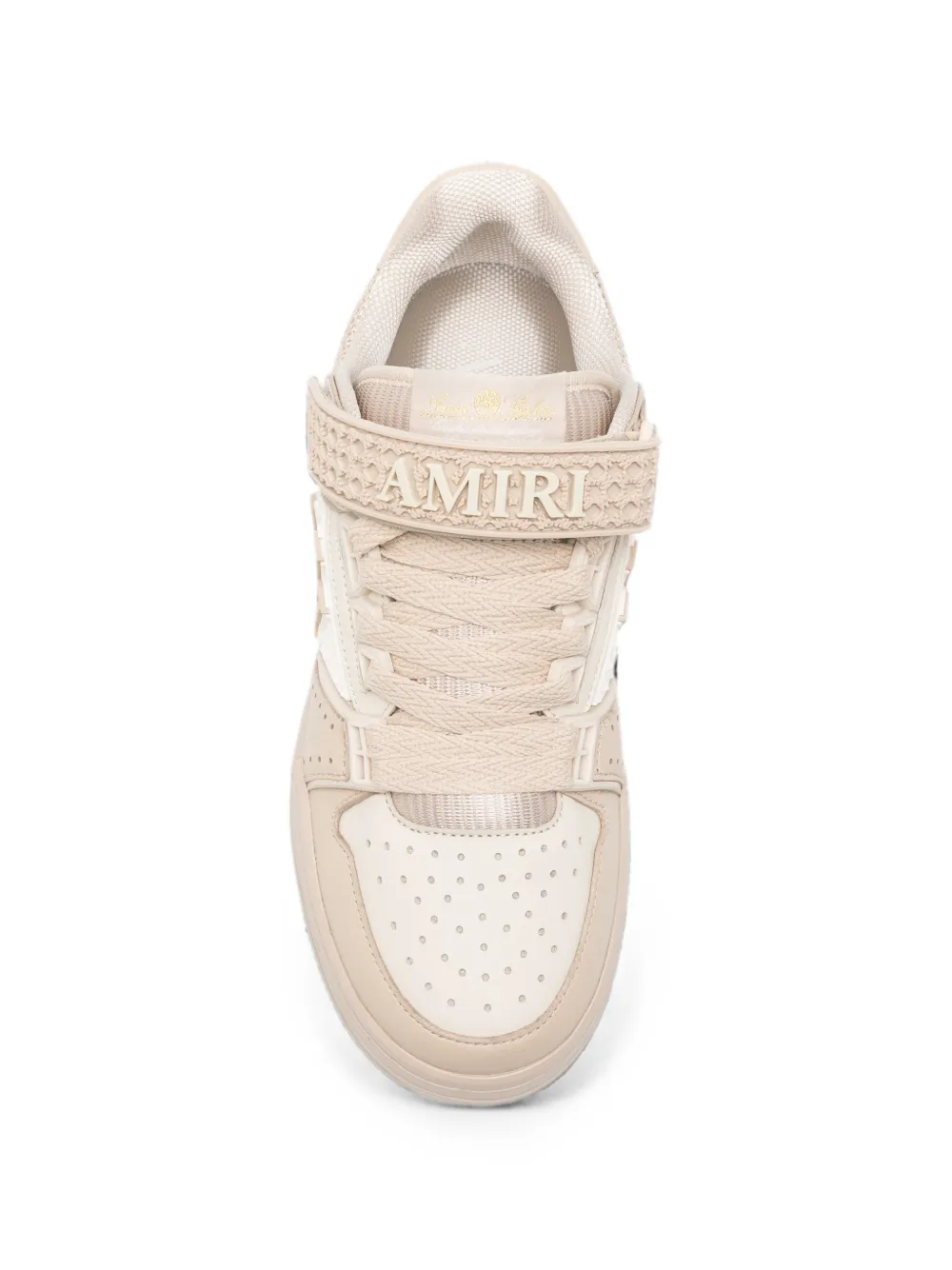 AMIRI touch-strap sneakers Beige