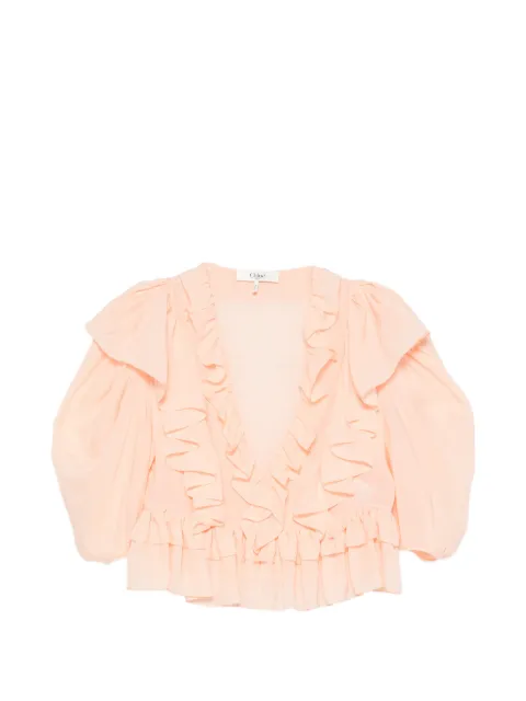 Chloé ruffled blouse