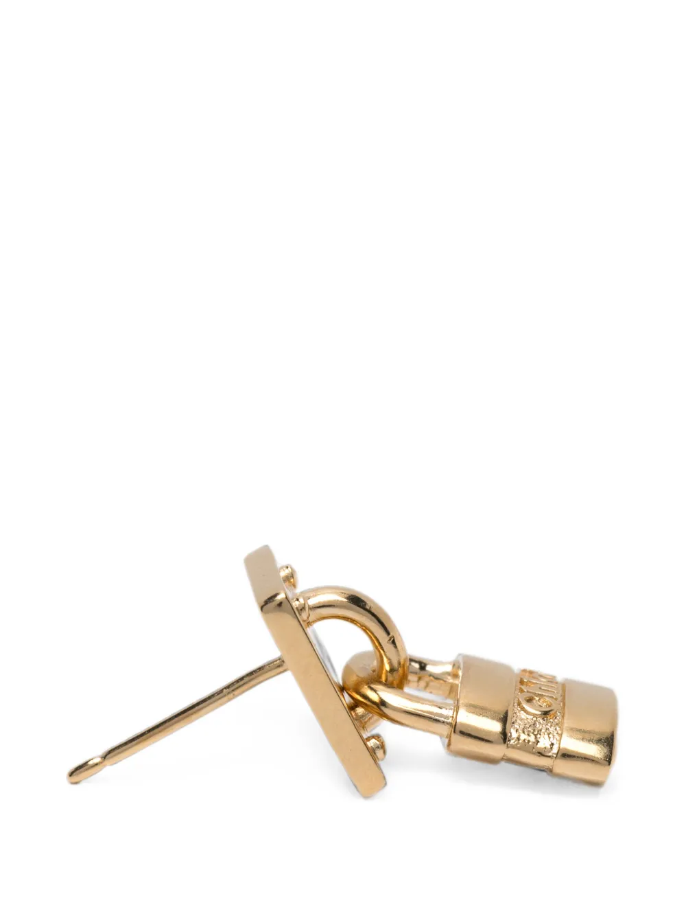 Chloé Mini Paddington Earrings in Gold, view 3