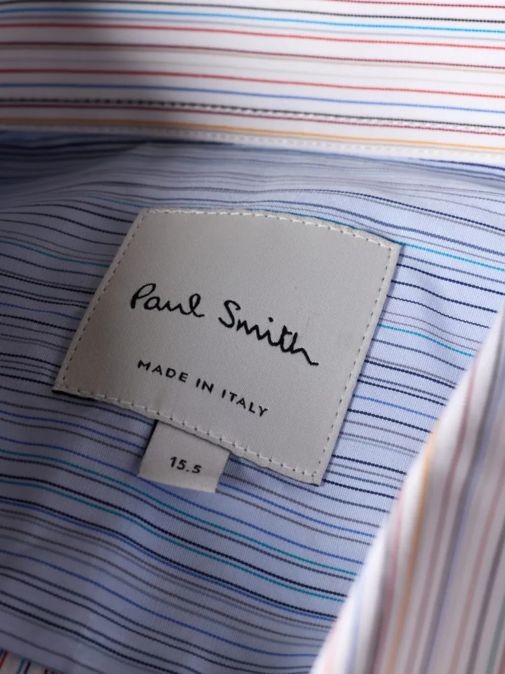 Paul Smith Gestreept katoenen overhemd Wit