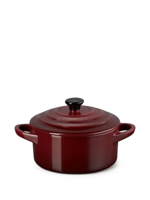 Le Creuset mini cocotte round stoneware