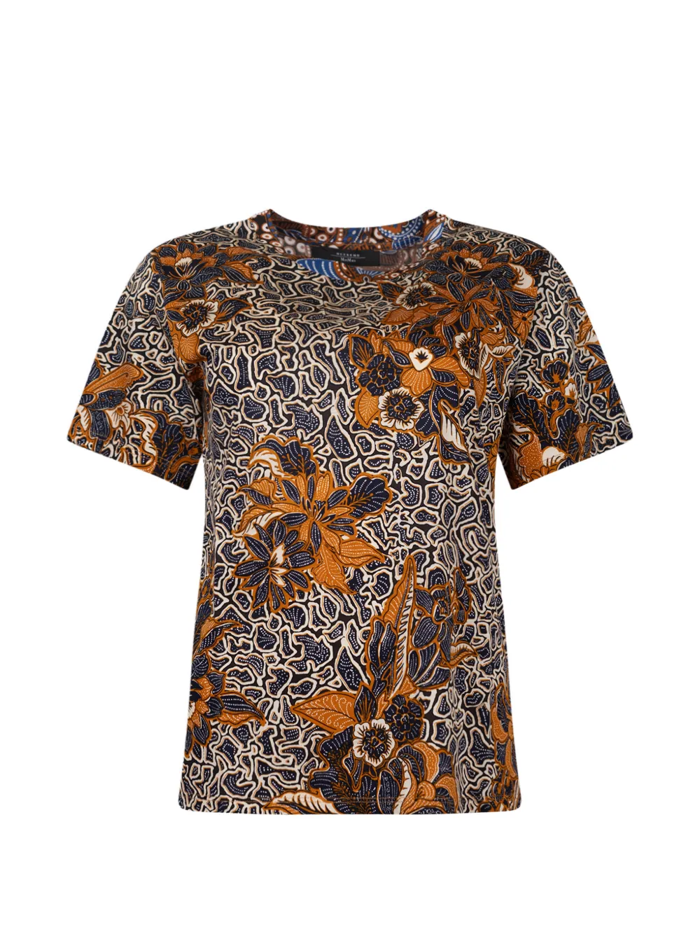 Weekend Max Mara floral-print T-shirt - Toni neutri