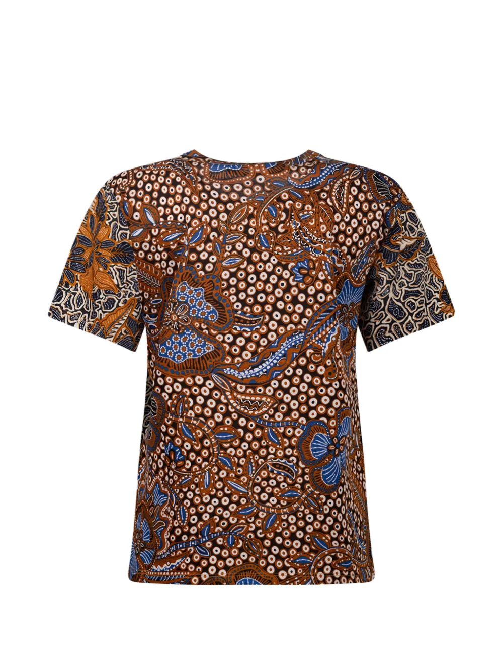  Weekend Max Mara Camiseta Con Estampado Floral - Neutro 