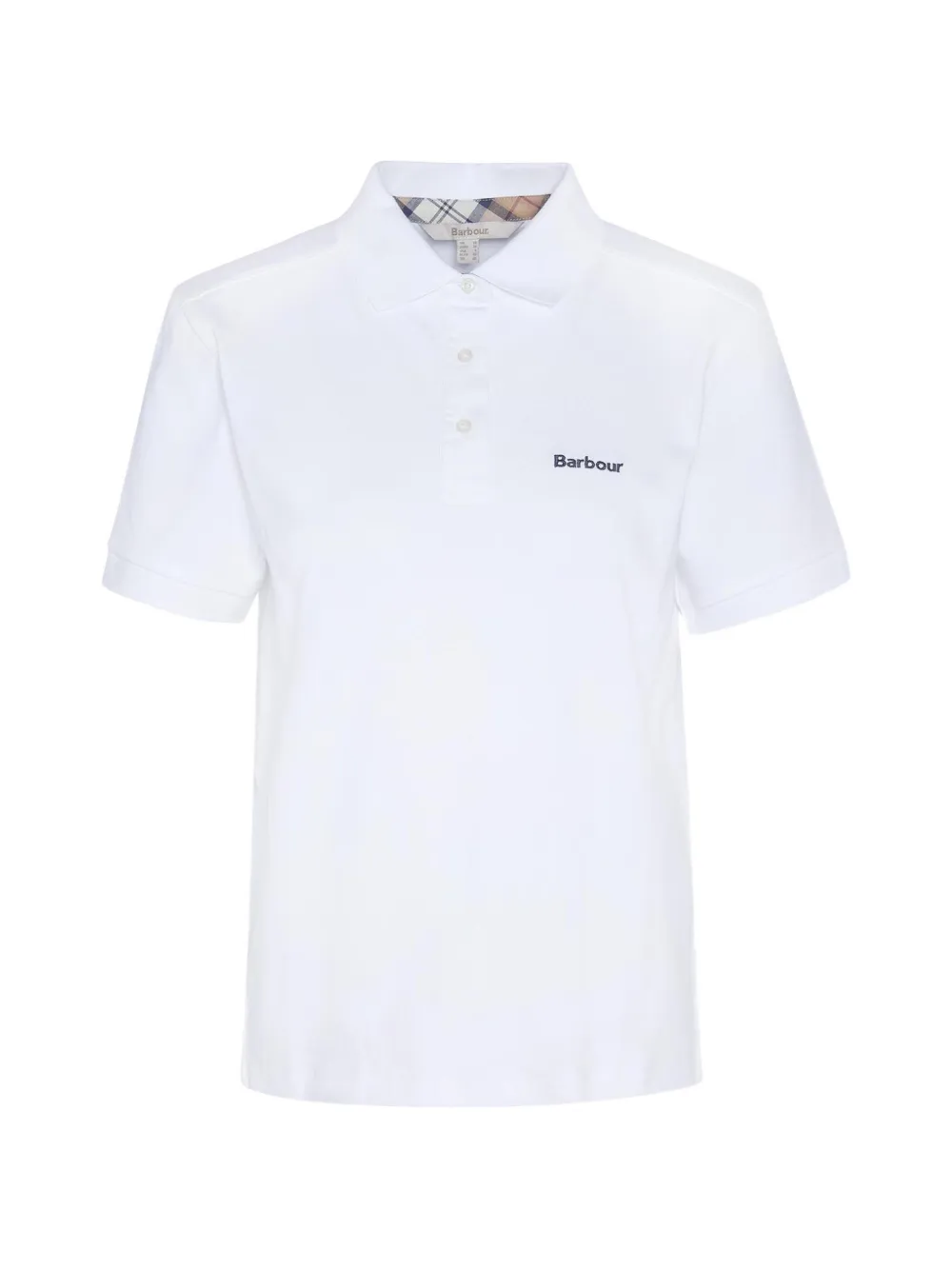 Barbour Bowford logo-embroidered polo shirt - Bianco