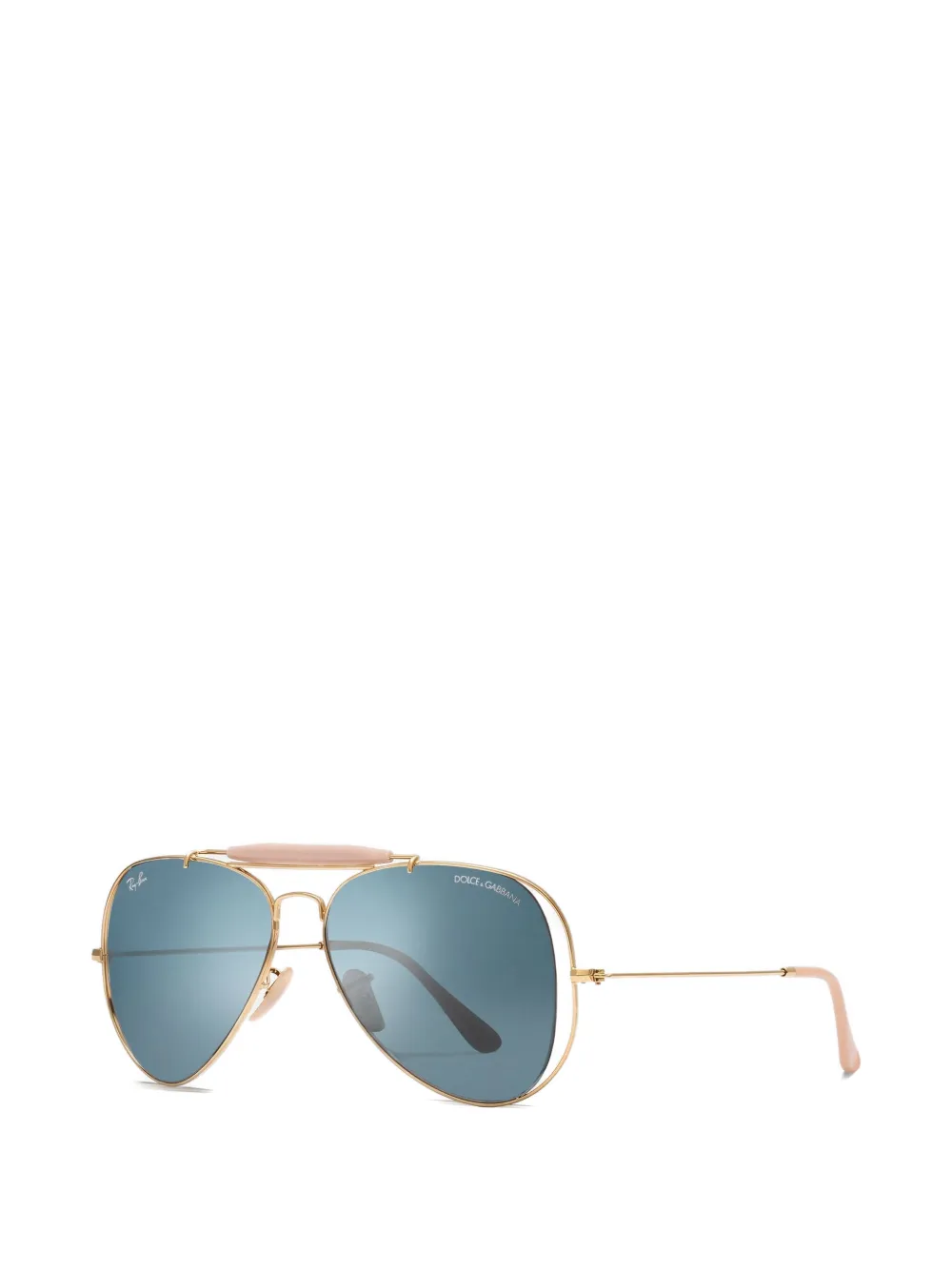 Dolce & Gabbana Eyewear X Ray-Ban zonnebril met piloten montuur Goud