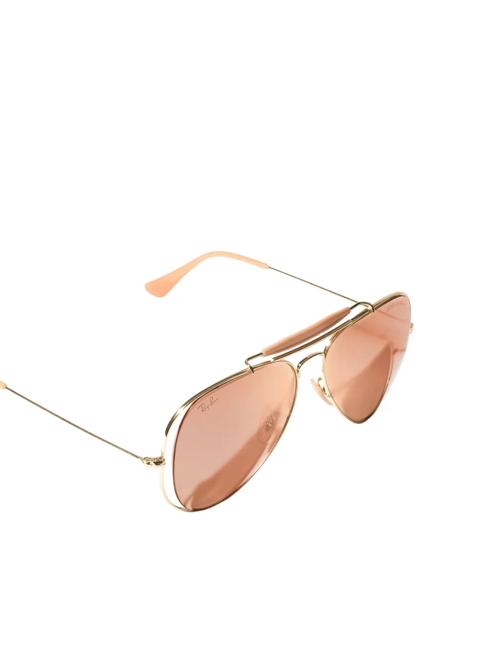 Dolce & Gabbana Eyewear x RAY-BAN zonnebril met piloten montuur Goud