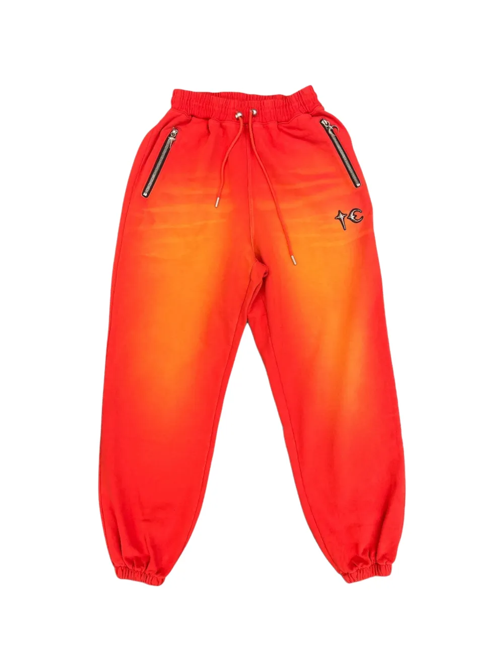 THUG CLUB Pantaloni sportivi bicolore - Rosso