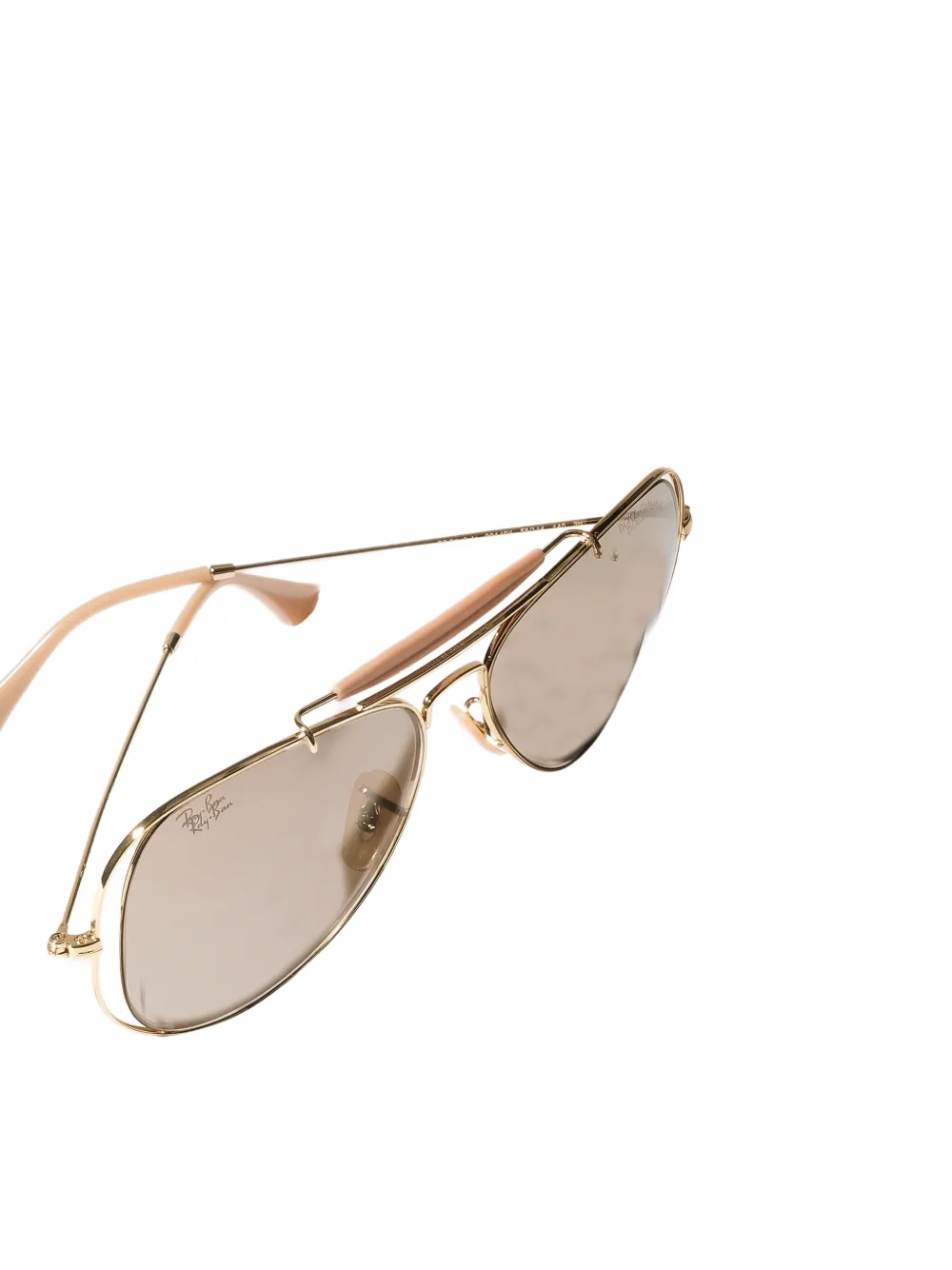 Dolce & Gabbana Eyewear x RAY-BAN zonnebril met piloten montuur Goud