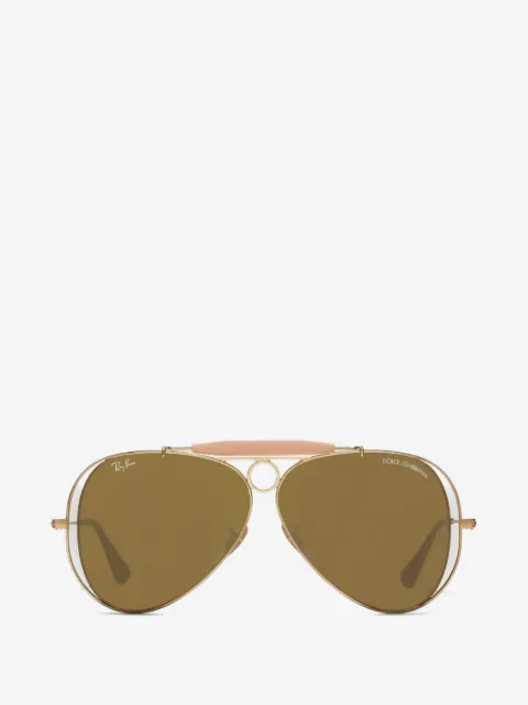 Dolce & Gabbana Eyewear x ray-ban pilot-frame sunglasses