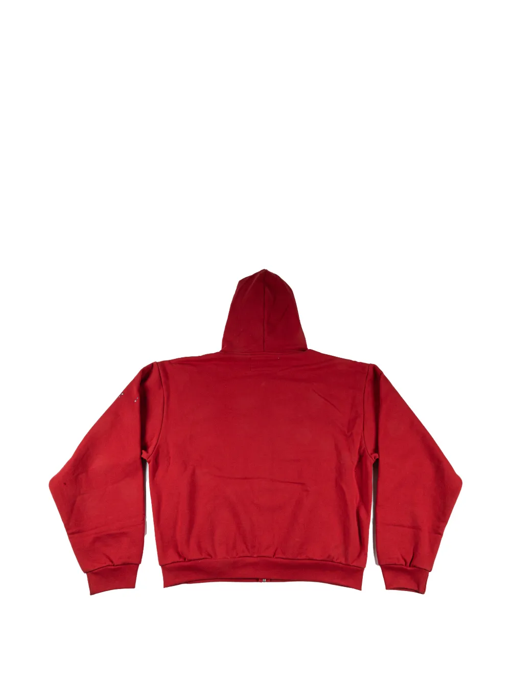 SP5DER Angel Number hoodie met rits Rood