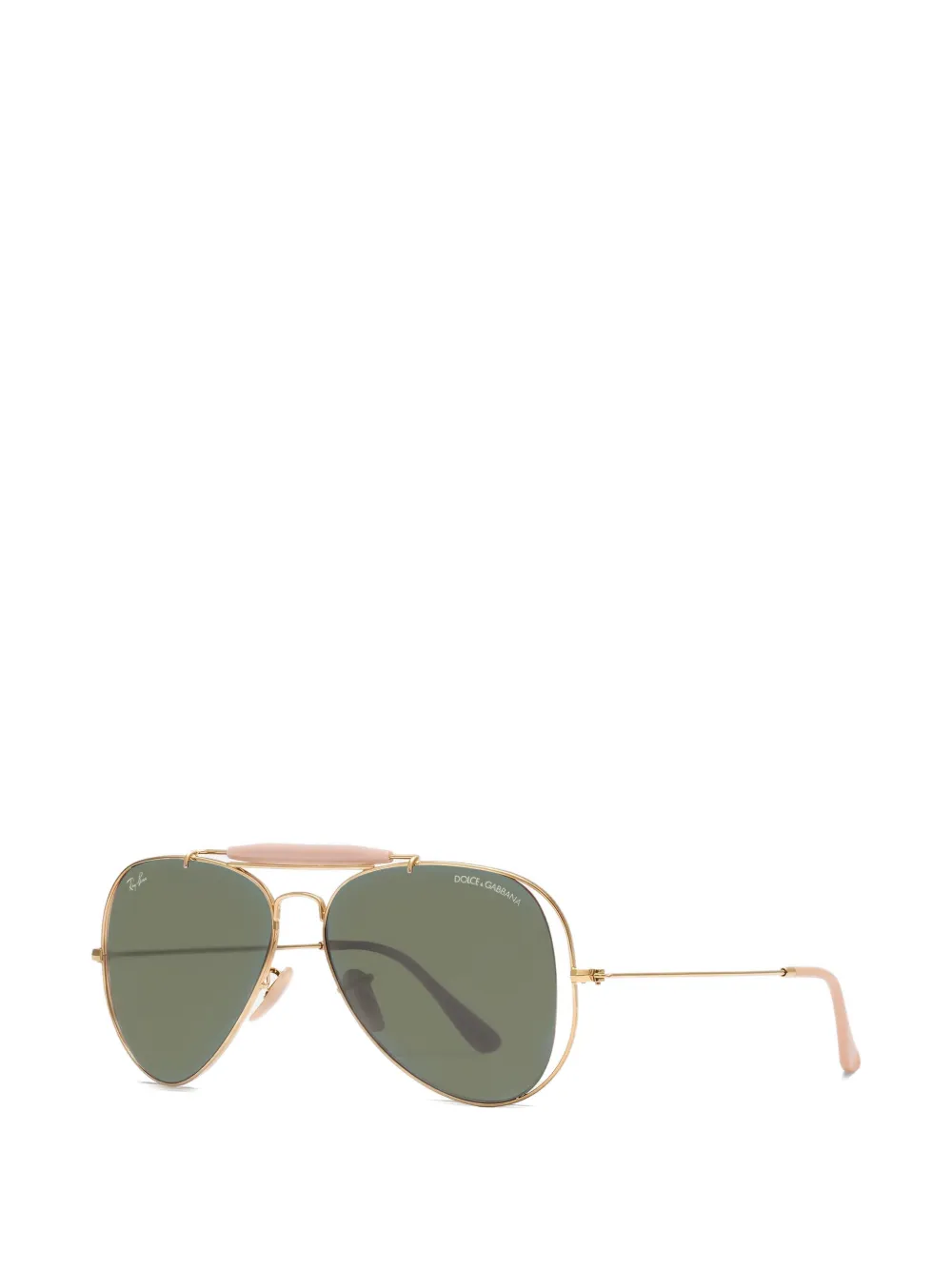 Dolce & Gabbana Eyewear X Ray-Ban zonnebril met piloten montuur Goud
