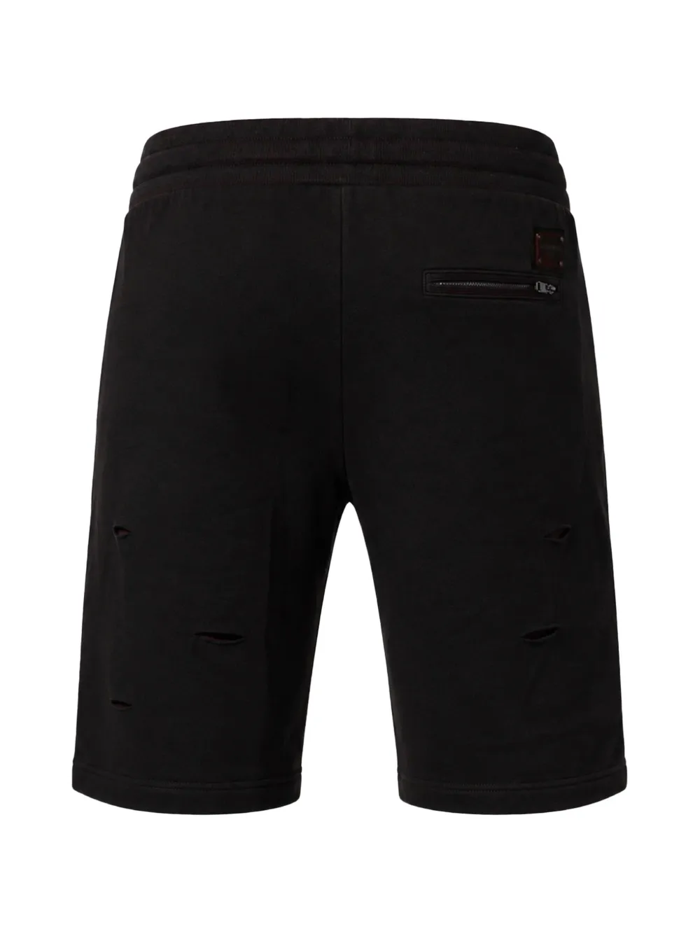 Dolce & Gabbana Gerafelde shorts met trekkoord Bruin