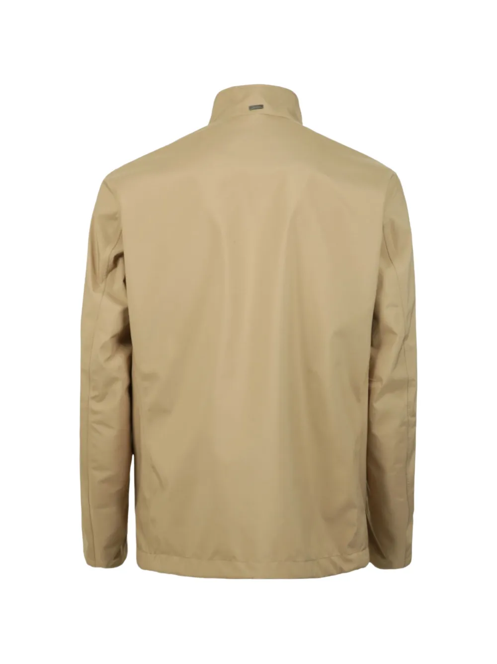 Herno Jack met hoge hals en zakdetail Beige