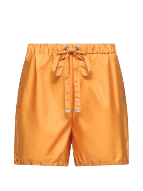 Moncler logo-patch drawstring-waist shorts