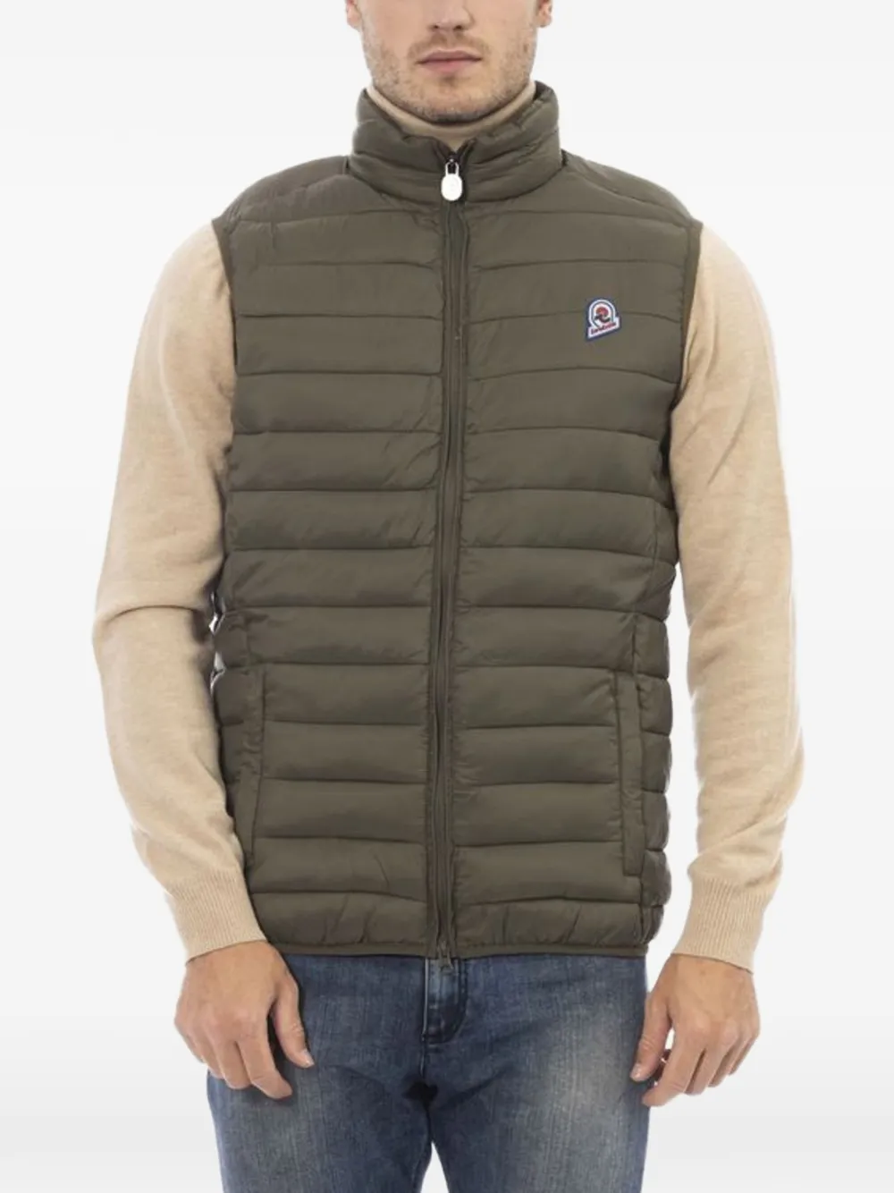 Invicta quilted sleeveless jacket - Green